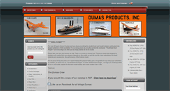 Desktop Screenshot of dumasproducts.com